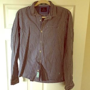 Men’s Scotch & Soda checked dress shirt